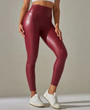 Legging Simili Cuir Sexy Club - Legging Femme