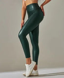 Legging Simili Cuir Sexy Club - Legging Femme