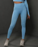 Legging Sport Push Up Bleu - Legging Femme