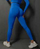 Legging Sport Push Up Bleu - Legging Femme