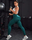 Legging Sport Vert Effet Push Up - Legging Femme